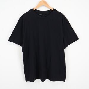 American Giant Men's Premium Slub Crew Tee Black Size 2XL NWOT